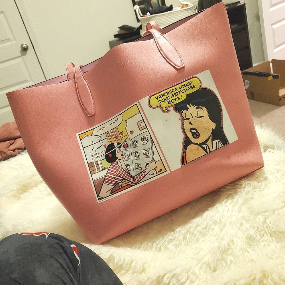 KATE SPADE Reversible Tote Bag Archie Comics Edi.